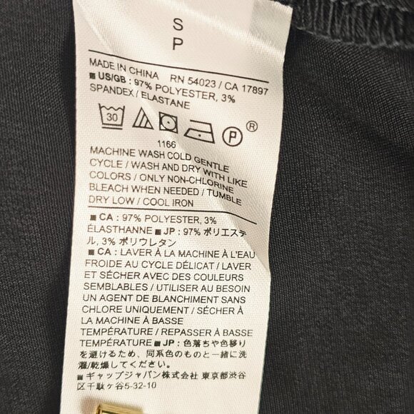 Banana Republic Black Satin Midi Slip Dress NWT!! - Picture 8 of 8